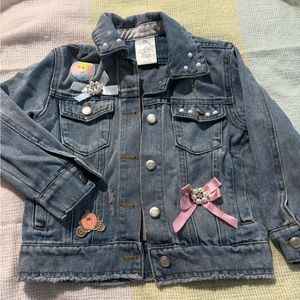 Girls 3t Disney Cinderella Jean Jacket